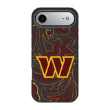 Washington Commanders Paisley Bump Phone Case for Apple iPhone