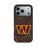 Washington Commanders Paisley Bump Phone Case for Apple iPhone