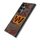 Washington Commanders Paisley MagSafe Compatible Phone Case for Samsung Galaxy