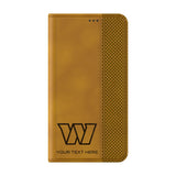 Washington Commanders Personalized Burn Folio Phone Case for Samsung Galaxy