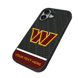 Washington Commanders Personalized EndZone Plus Bump Phone Case for Apple iPhone