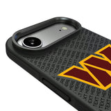 Washington Commanders Personalized EndZone Plus Bump Phone Case for Apple iPhone