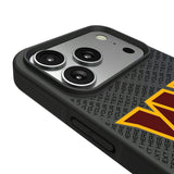 Washington Commanders Personalized EndZone Plus Bump Phone Case for Apple iPhone