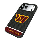 Washington Commanders Personalized EndZone Plus Bump Phone Case for Apple iPhone