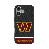 Washington Commanders Personalized EndZone Plus Bump Phone Case for Apple iPhone