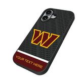 Washington Commanders Personalized EndZone Plus Bump Phone Case for Apple iPhone