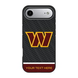 Washington Commanders Personalized EndZone Plus Bump Phone Case for Apple iPhone