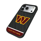 Washington Commanders Personalized EndZone Plus Bump Phone Case for Apple iPhone
