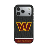 Washington Commanders Personalized EndZone Plus Bump Phone Case for Apple iPhone