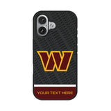 Washington Commanders Personalized EndZone Plus Bump Phone Case for Apple iPhone