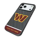 Washington Commanders Personalized EndZone Plus Bump Phone Case for Apple iPhone