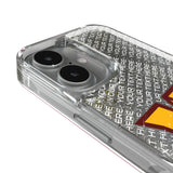 Washington Commanders Personalized EndZone Plus Glitter Phone Case for Apple iPhone