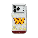 Washington Commanders Personalized EndZone Plus Glitter Phone Case for Apple iPhone