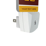 Washington Commanders Personalized Endzone Solid Night Light 2-Pack