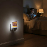 Washington Commanders Personalized Endzone Solid Night Light 2-Pack