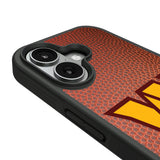 Washington Commanders Personalized Football Bump Phone Case for Apple iPhone