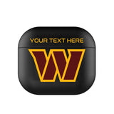 Washington Commanders Personalized Insignia AirPod Case Cover