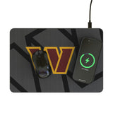 Washington Commanders Personalized Tilt 15-Watt Wireless Charger and Mouse Pad