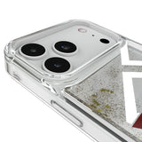 Washington Commanders Personalized Tilt Glitter Phone Case for Apple iPhone