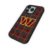 Washington Commanders Plaid MagSafe Compatible Phone Case for Apple iPhone