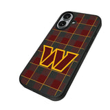Washington Commanders Plaid MagSafe Compatible Phone Case for Apple iPhone