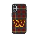 Washington Commanders Plaid MagSafe Compatible Phone Case for Apple iPhone