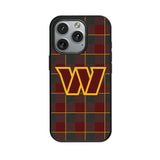 Washington Commanders Plaid MagSafe Compatible Phone Case for Apple iPhone