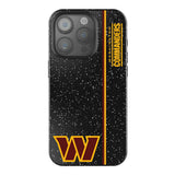 Washington Commanders Sidebar Black Bling Phone Case for Apple iPhone