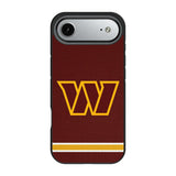 Washington Commanders Stripe Bump Phone Case for Apple iPhone