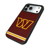 Washington Commanders Stripe Bump Phone Case for Apple iPhone