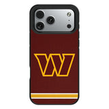 Washington Commanders Stripe Bump Phone Case for Apple iPhone