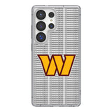 Washington Commanders Text Backdrop Clear Phone Case for Samsung Galaxy