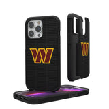 Washington Commanders Text Backdrop Rugged Phone Case for Apple iPhone