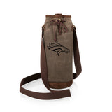 Denver Broncos - Waxed Canvas Wine Tote