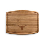 Texas Longhorns - Ovale Acacia Cutting Board