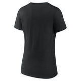 Women's Fanatics Black Cincinnati Bengals Shine Time V-Neck T-Shirt