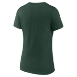 Green Bay Packers Fanatics Women's Shine Time V-Neck T-Shirt