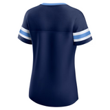 Fanatics Women's NFL Tennessee Titans Bling Athena Jersey Style Lace-up T-Shirt