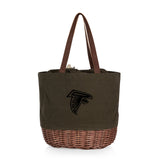 Atlanta Falcons - Coronado Canvas and Willow Basket Tote