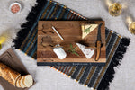 Washington Commanders - Delio Acacia Cheese Cutting Board & Tools Set