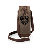 Chicago Bears - Waxed Canvas Wine Tote