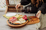 Los Angeles Chargers - Insignia Acacia and Slate Serving Board with Cheese Tools