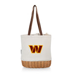 Washington Commanders - Pico Willow and Canvas Lunch Basket