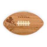 Houston Texans Mickey Mouse - Touchdown! Football Cutting Board & Serving Tray