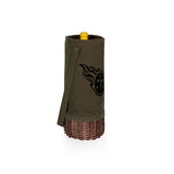 Tennessee Titans - Malbec Insulated Canvas and Willow Wine Bottle Basket
