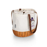 Minnesota Vikings Mickey Mouse - Coronado Canvas and Willow Basket Tote