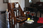 Buffalo Bills - Madison Acacia Tabletop Bar Set