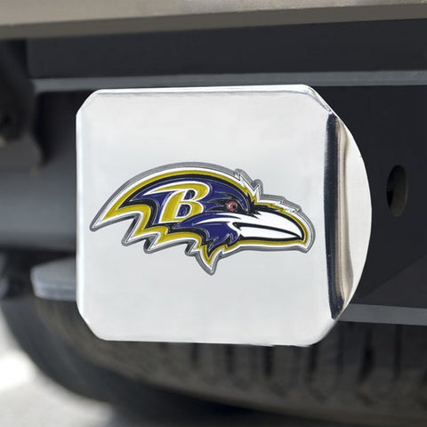 Baltimore Ravens Chrome Hitch Cover