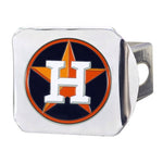 Houston Astros Hitch Cover - Chrome