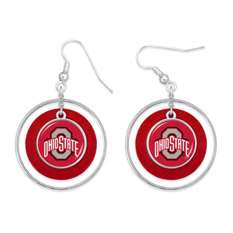 Ohio State Buckeyes Lindy Earrings